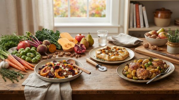 Wie kann man mit saisonalen Zutaten neue Rezepte erfinden?